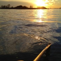 Tramonto in laguna